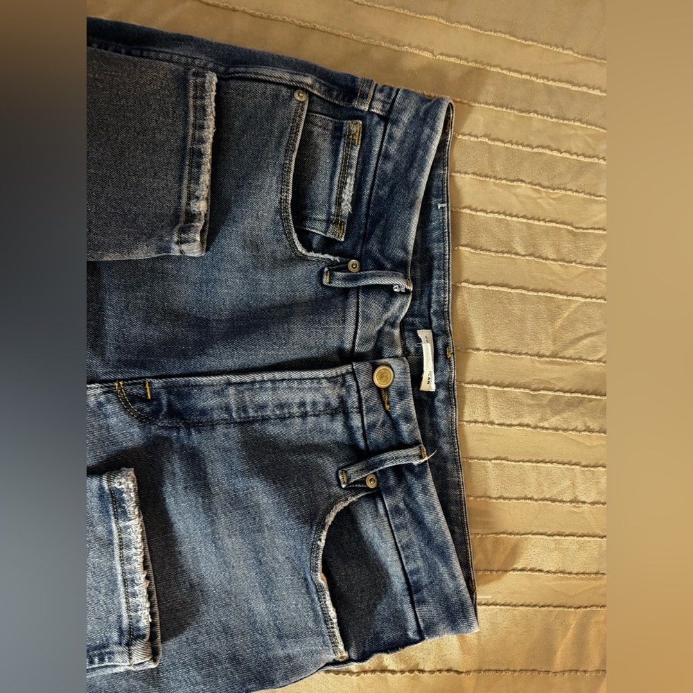 Good American Light Blue Distressed Skinny Jeans - Picture 3 of 3